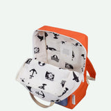 Sticky Lemon - WONDERS Kinder - Rucksack Medium • envelope / lifebuoy orange - Rucksack - ROSA ECK