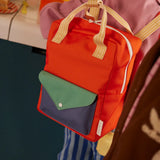 Sticky Lemon - WONDERS Kinder - Rucksack Medium • envelope / lifebuoy orange - Rucksack - ROSA ECK