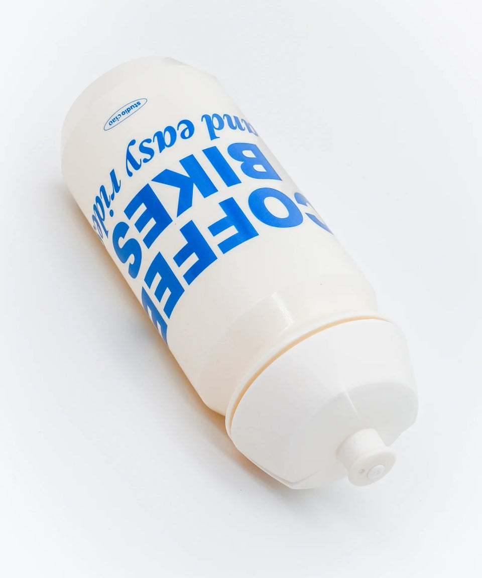 studio ciao - COFFEE, BIKES & EASY RIDES Bidon Trinkflasche (500 ml) - Trinkflasche - ROSA ECK Concept Store