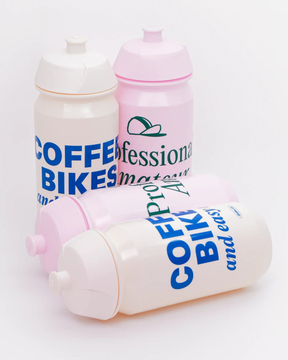 studio ciao - COFFEE, BIKES & EASY RIDES Bidon Trinkflasche (500 ml) - Trinkflasche - ROSA ECK Concept Store
