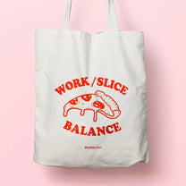 studio ciao - WORK SLICE BALANCE Jutebeutel - Tasche - ROSA ECK Concept Store