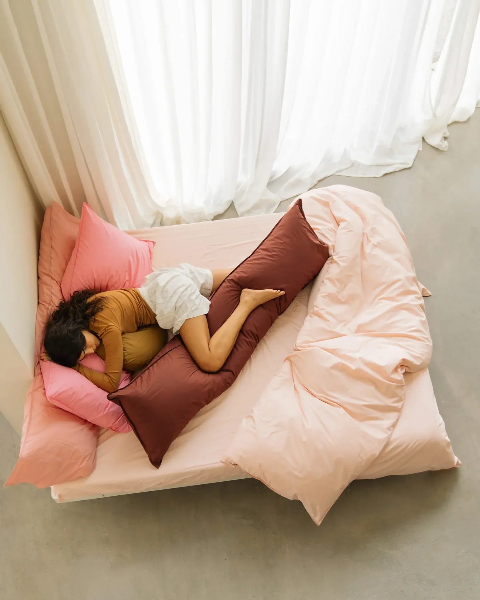SUITE702 - bedMATE Kissenbezug • Dusty Rose - ROSA ECK