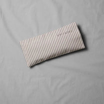 SUITE702 - Gestreiftes Augenkissen • Brown - Ecru - Eye Pillow - ROSA ECK
