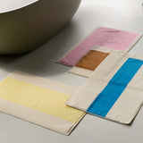 SUITE702 - MARTENS & MARTENS Badematte (50 x 80 cm) • Pink-Olive - ROSA ECK
