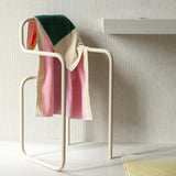 SUITE702 - MARTENS & MARTENS Badetuch (70 x 140 cm) • Pink-Dark Green - ROSA ECK