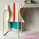 SUITE702 - MARTENS & MARTENS Badetuch (70 x 140 cm) • Red-Turquoise - ROSA ECK