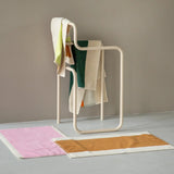 SUITE702 - MARTENS & MARTENS Handtuch (50 x 100 cm) • Dark Green-Orange - ROSA ECK