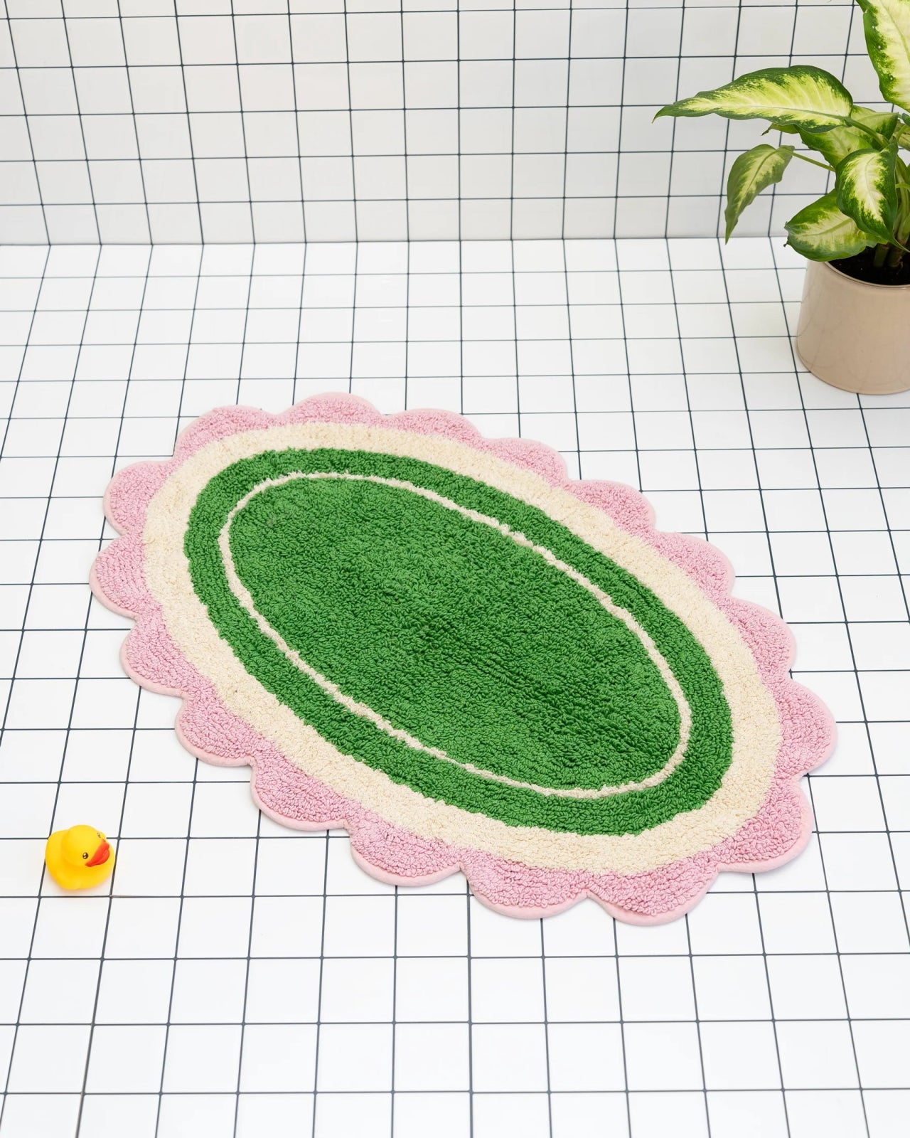 Tarta Gelatina - CARMEN Badematte • Grün - Badematte - ROSA ECK