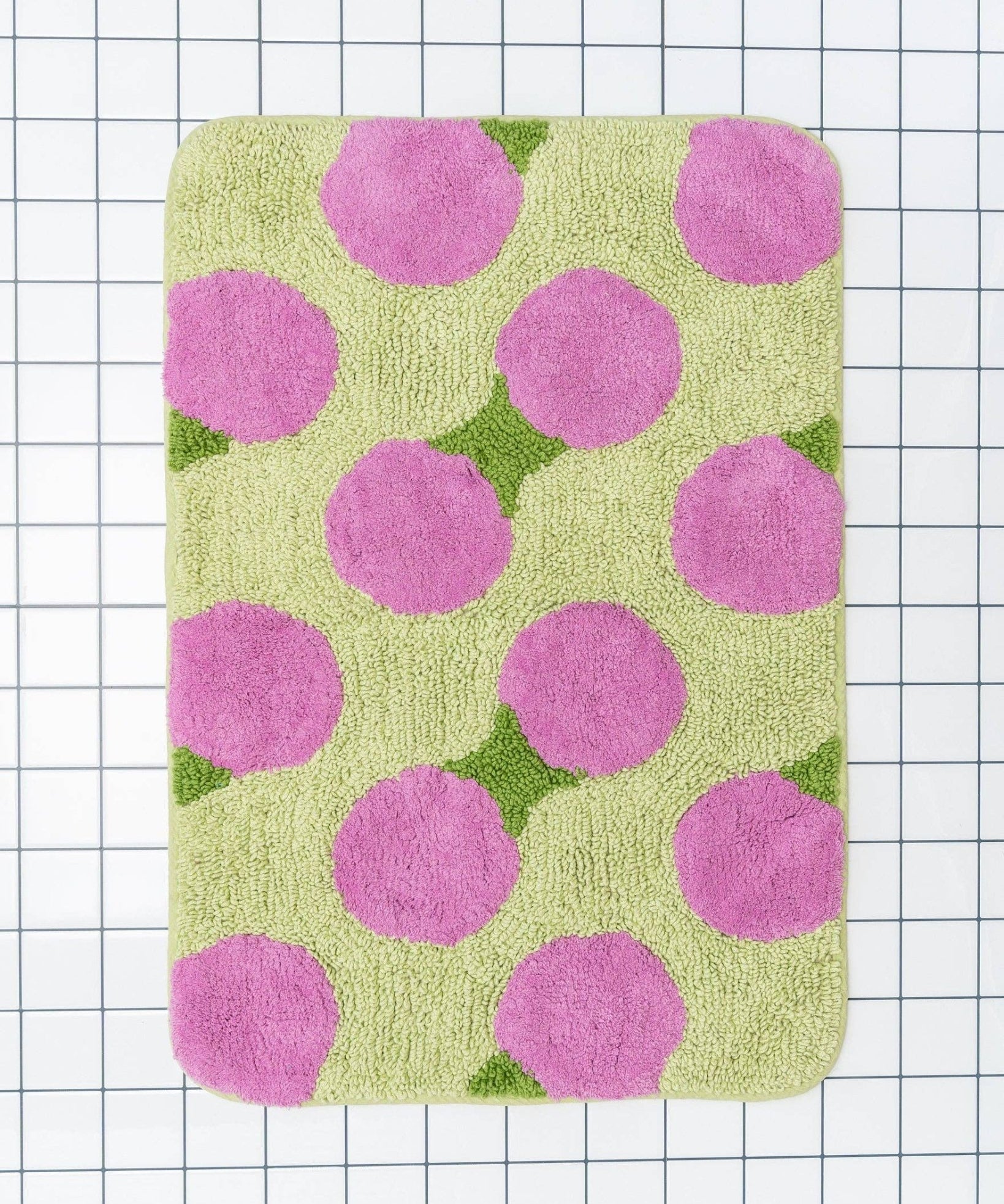 Tarta Gelatina - MOSSBERRY Badematte - ROSA ECK - Gelb, Pink,