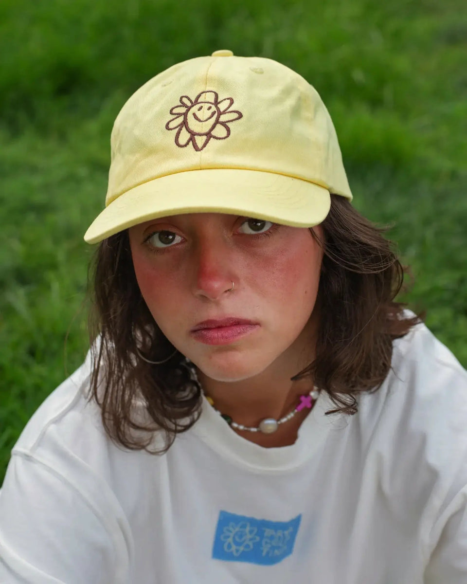 Tarta Gelatina - SILLY FLOWER CAP • Buttergelb - Cap - ROSA ECK Concept Store