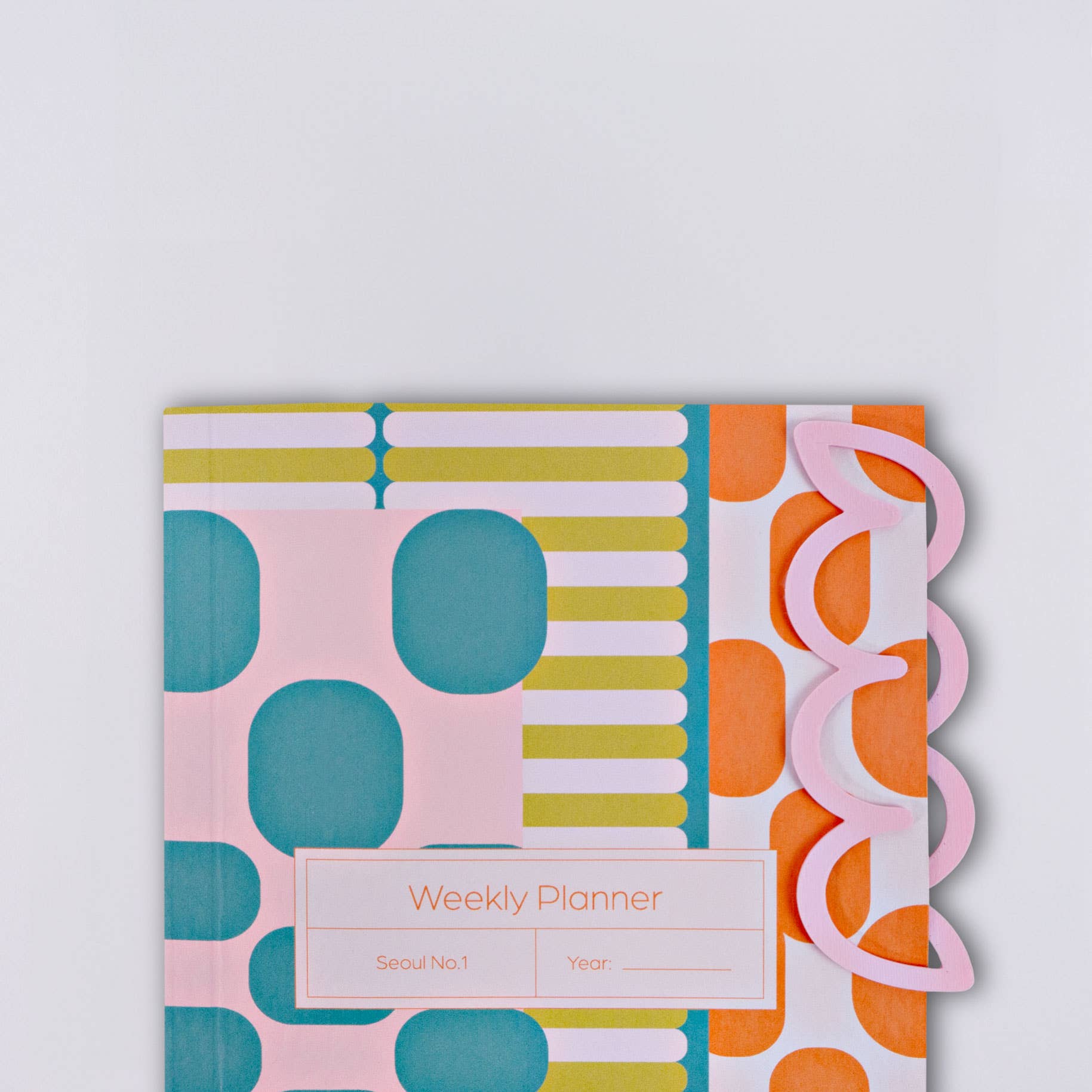 The Completist - MINI - HELIX Kleines Lesezeichen • Chartreuse - ROSA ECK