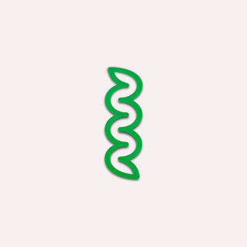 The Completist - MINI - HELIX Kleines Lesezeichen | Smaragd - ROSA ECK - Bookmark, Grün,