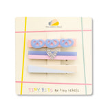 the cotton cloud - Kinder - Haarspangen 3er - Set • Pretzel - Kinder - Haarspange - ROSA ECK