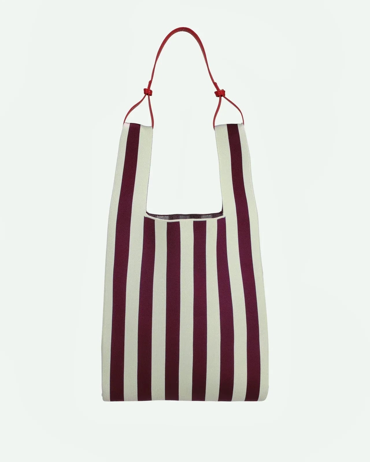 The Sticky Sis Club - KNITTED STRIPES Shopper • mist + fig - Tasche - ROSA ECK Concept Store