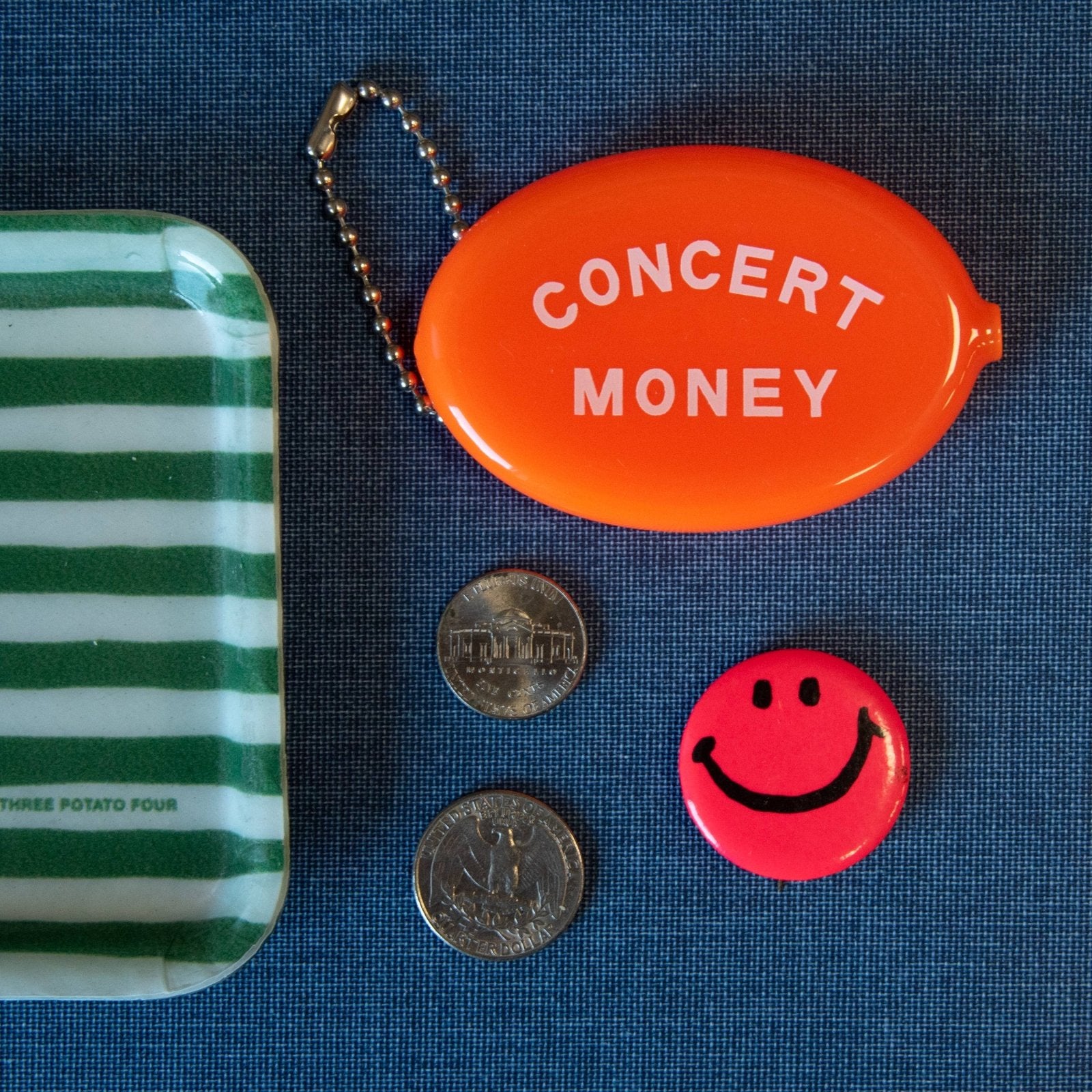 Three Potato Four - Geldbeutel • Concert Money (Neon) - ROSA ECK