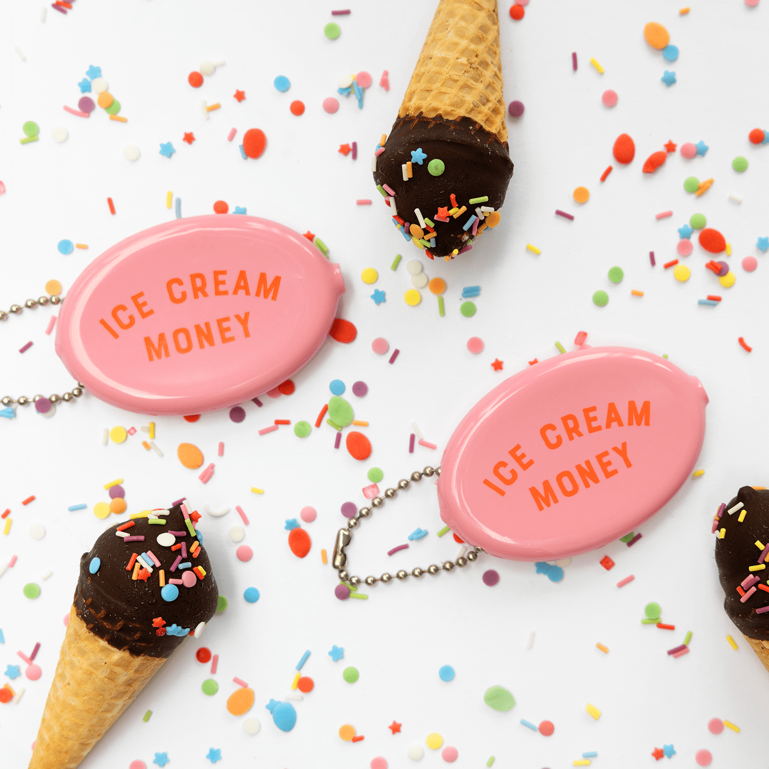Three Potato Four - Geldbeutel • Ice Cream Money - ROSA ECK