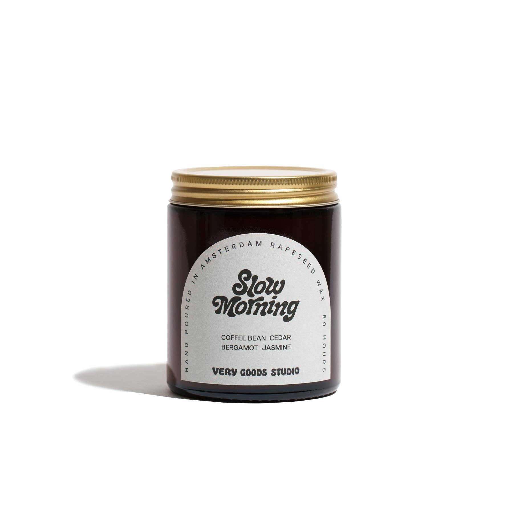Very Goods Studio - SLOW MORNING Große Duftkerze im Glas (170 ml) - Kerze - ROSA ECK Concept Store