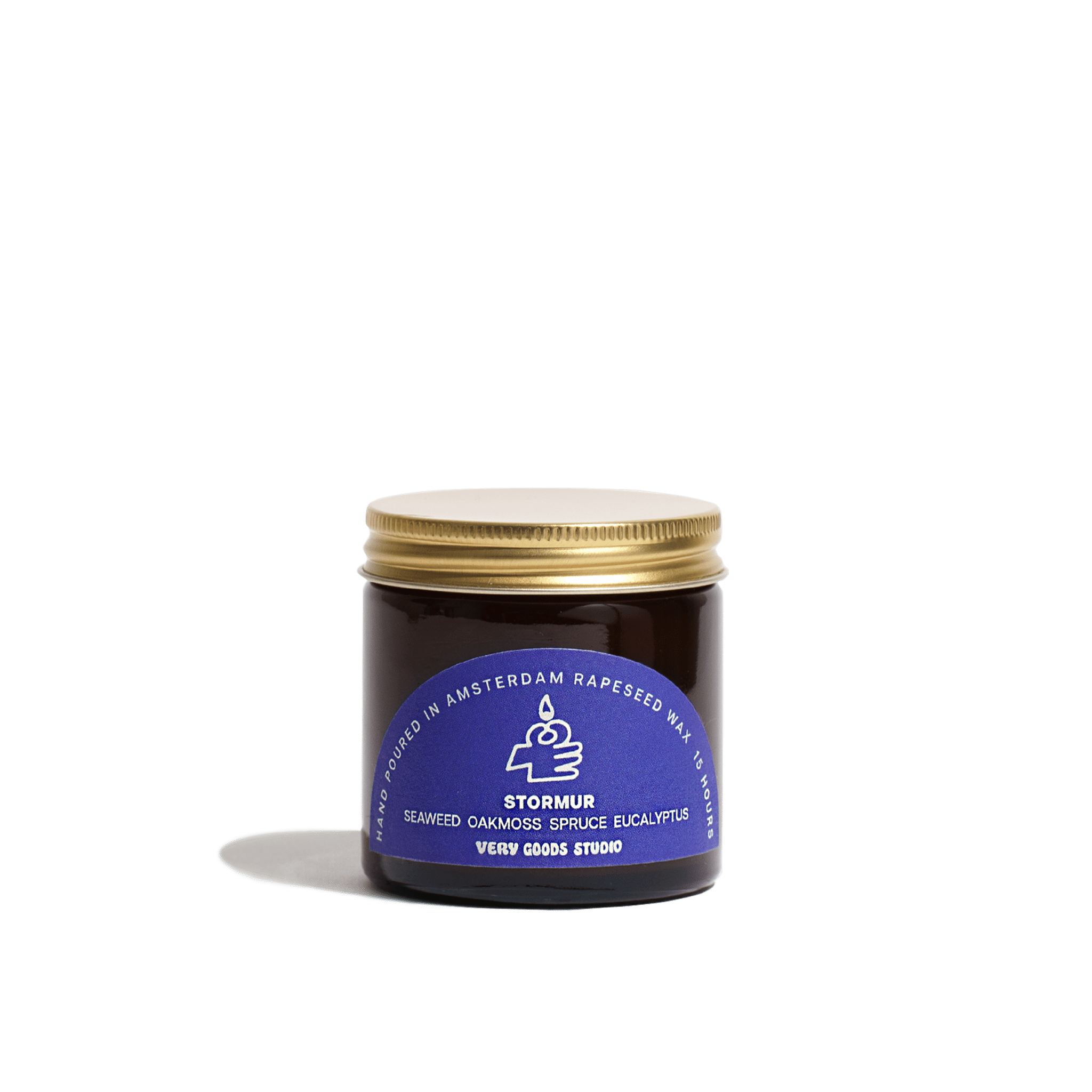 Very Goods Studio - STORMUR Duftkerze im Glas (60 ml) - Kerze - ROSA ECK Concept Store