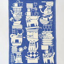 Wrap - KITCHEN CATS Geschirrtuch aus Baumwolle - Geschirrtuch - ROSA ECK Concept Store