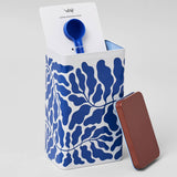 Wrap - LEAVES Kaffeedose (Linnéa Andersson) - ROSA ECK - Blau, Blätter,