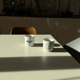 Statement-Becher aus Porzellan • LET'S STAY IN BED TOGETHER – Yahya Studio – Bild 2