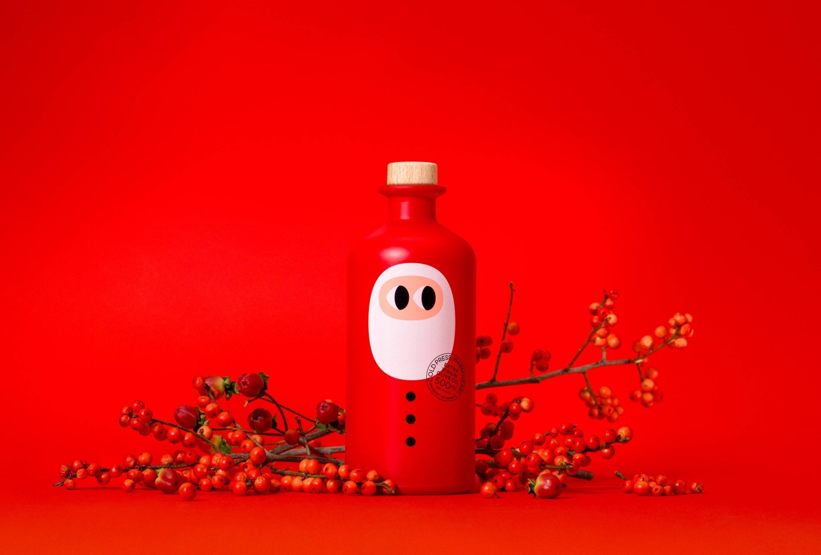 Yiayia and Friends - Natives Olivenöl extra (500 ml) • Santa Edition - ROSA ECK