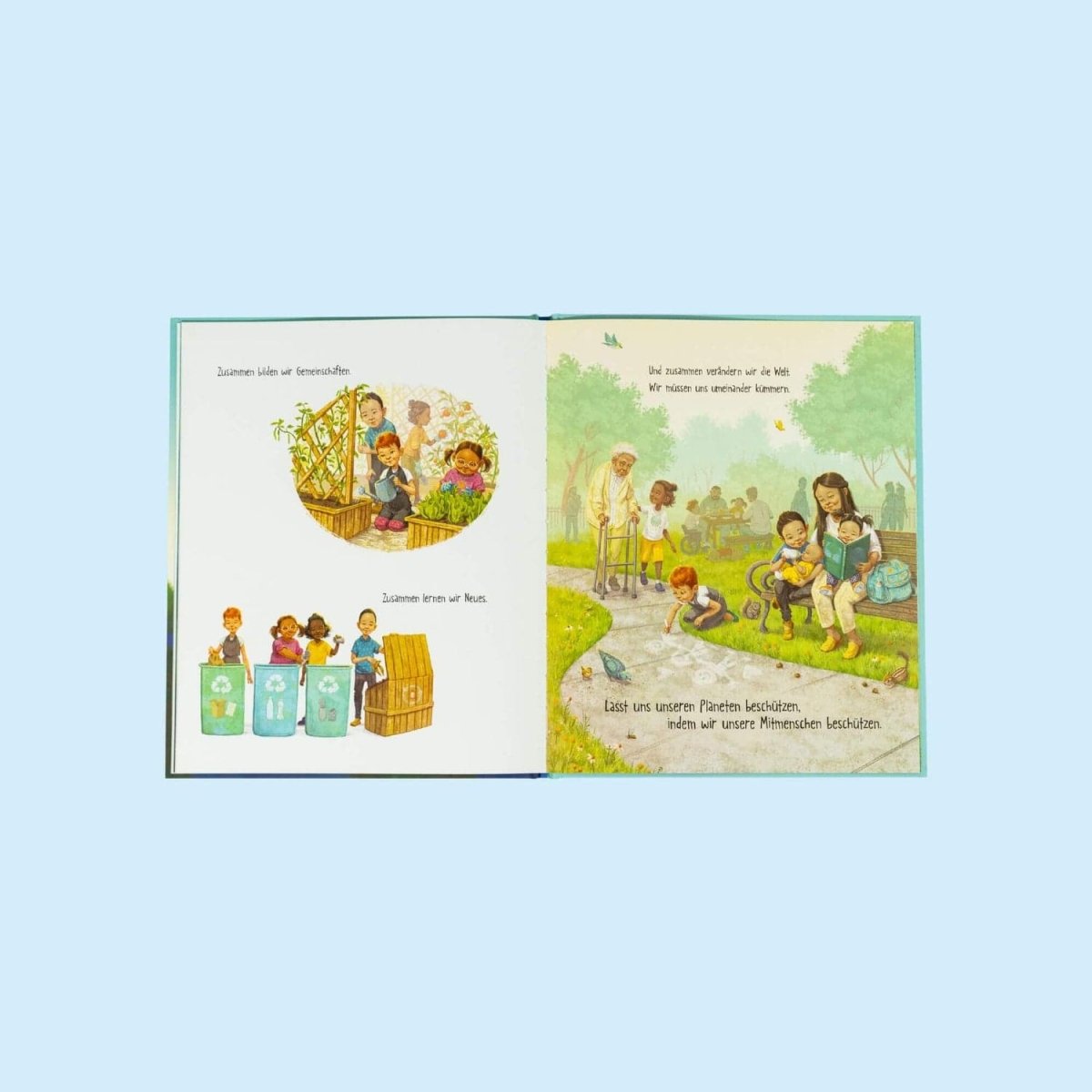 Zuckersüß Verlag - EIN PLANET WIE UNSERER Kinderbuch - ROSA ECK - Charnaie Gordon, Frank Murphy,